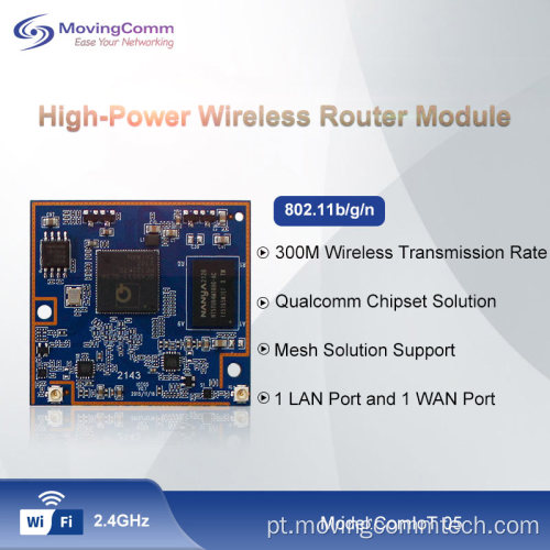 2T2R 2.4G 300MBPS QCA9531 Módulos de núcleo do roteador WiFi